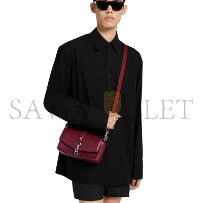 GUCCI SMALL CROSSBODY BAG WITH HOOK CLOSURE 821623 (23.5*12.5*6.5cm)